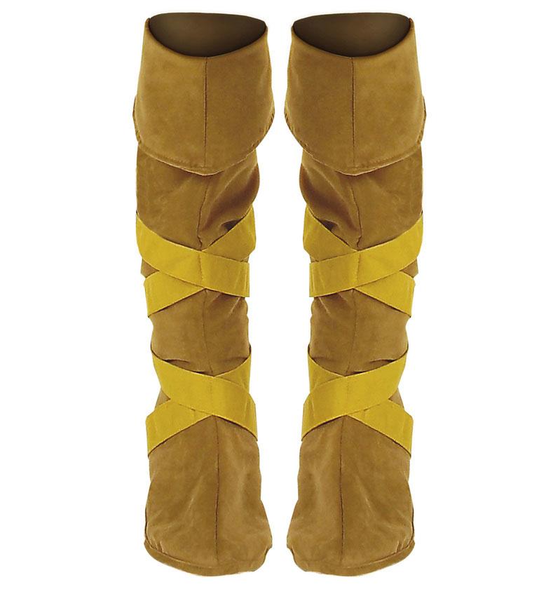 Indian Boot Toppers for adults by Widmann 1829I available here at Karnival Costumes online party shop