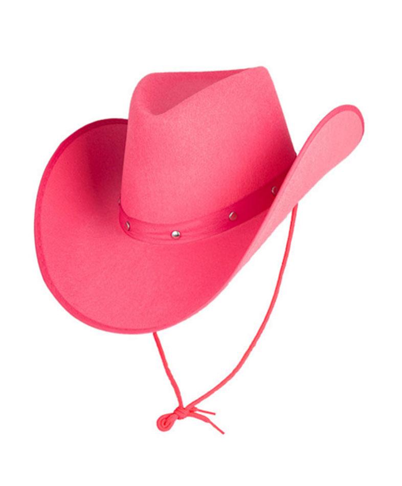 Pink Texas Cowboy Hat AC9784 available from a selection here at Karnival Costumes online party shop