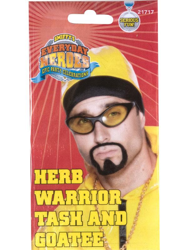 Herb Warrior Beard and Moustache Set