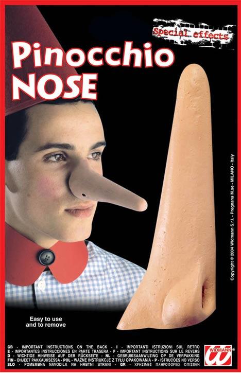 Theatrical Pinocchio Nose - Long