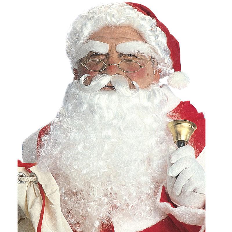 Santa Claus Traditional red hat with attached Hair, Beard, Moustache and Eyebrows Set by Widmann E1534 available from a large selection here at Karnival Costumes online Christmas party shop