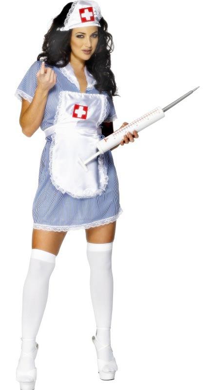 Naughty Hospital Matron Fancy Dress Costume