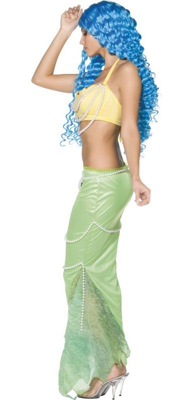 The Little Mermaid Fancy Dress Costume - side view