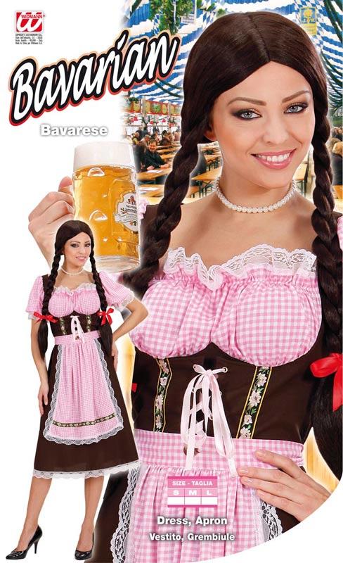 Packaging for our Bavarian Woman Oktoberfest costume  by Widmann 07345 available in all sizes available here at Karnival Costumes online party shop