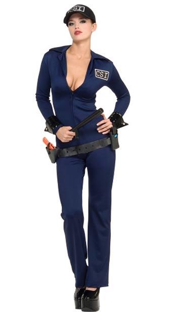 CSI Criminal Investigator Fancy Dress Costume