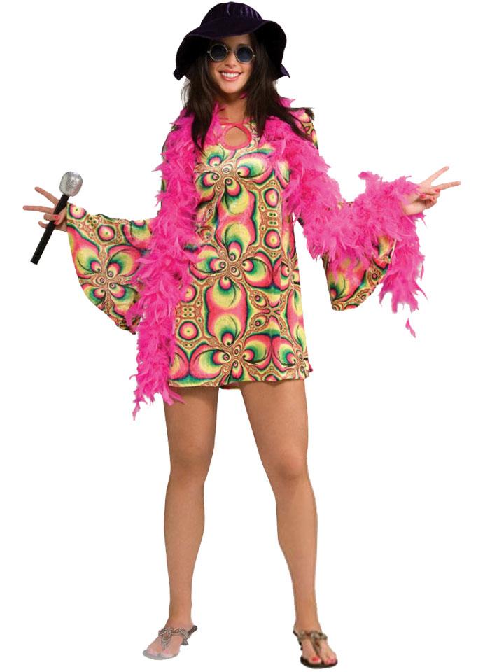 Psycha Delia hippie costume by Rubies 888681 available here at Karnival Costumes online party shop