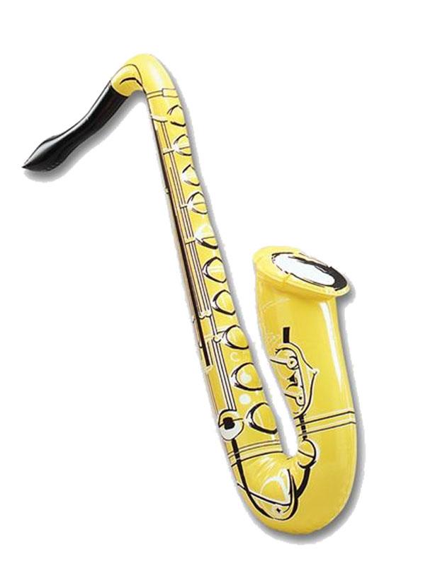 Inflatable Saxaphone  by Bristol Novelties IJ012 available here at Karnival Costumes online party shop