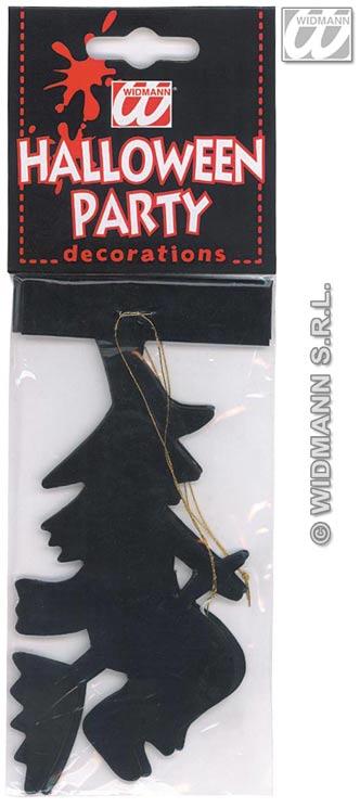 Witch Garland - PVC 2.7mtr in length