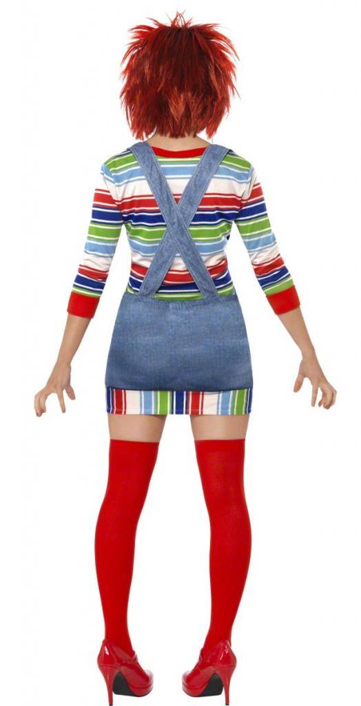 Female Chucky Fancy Dress Costume