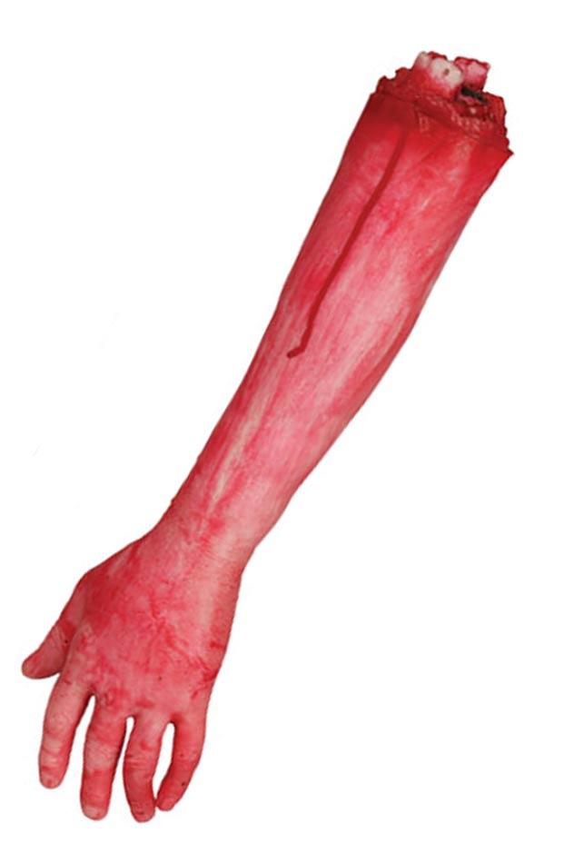44cm Human Size Severed Arm by Guirca 19763 available here at Karnival Costumes online Halloween party shop