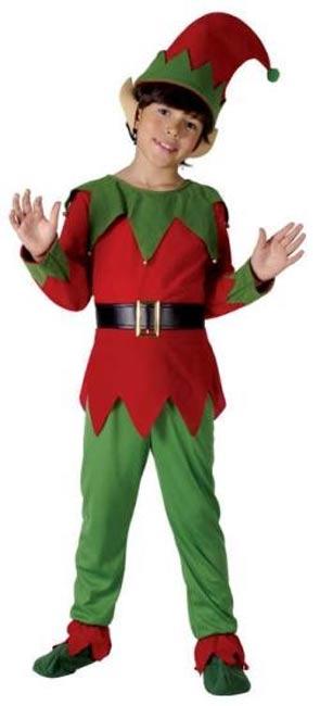 Boy's Elf Fancy Dress Costume 51231 available here at Karnival Costumes online Christmas party shop