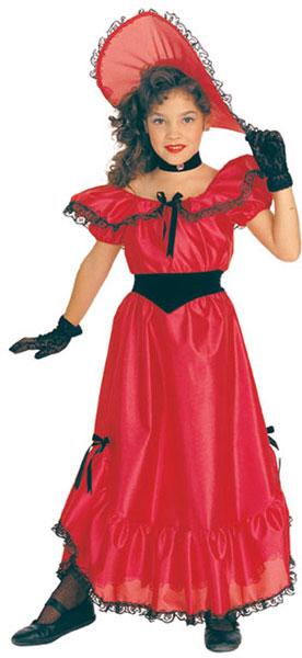 Southern Belle fancy dress costume for girls