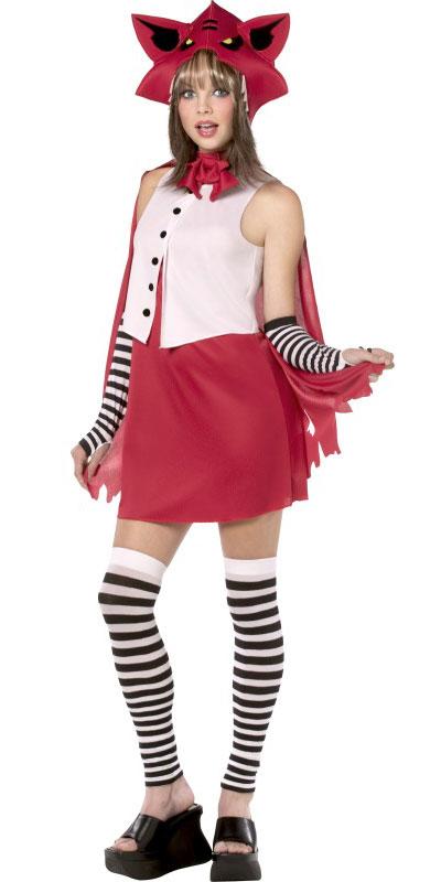 Teenager's Rebel Toons Red Riding Hood fancy dress costuyme by Smiffy  30641 available here at Karnival Costumes online party shop