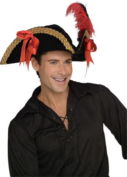 Pirate Tricorn Hat - Super Deluxe