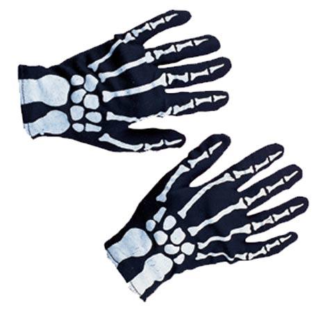Childrens Gloves - Halloween Skeleton Gloves