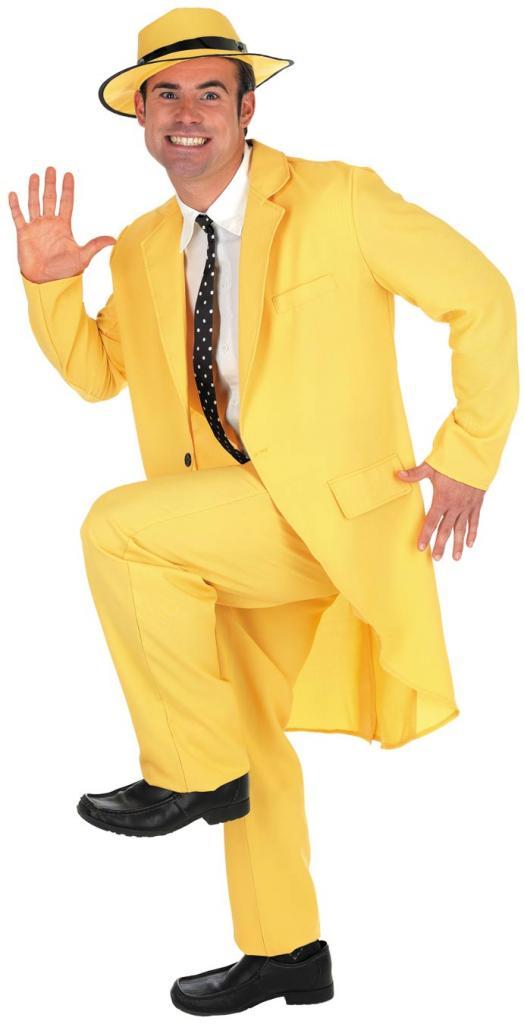 Yellow Zoot Suit - 20s Gangster Costume - Historical Costumes