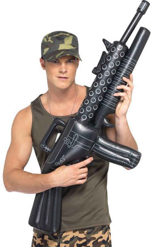 Inflatable Machine Gun - 36" long