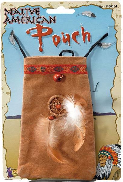 Deluxe Indian Pouch - Wild West Costume Accessories
