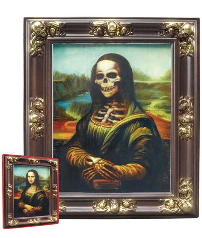 Mona Lisa Lenticular Frame - Halloween Decorations