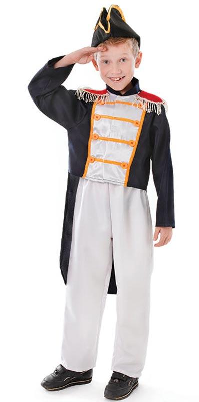 Colonial Boy Costume - Childrens Historical Naval Costumes