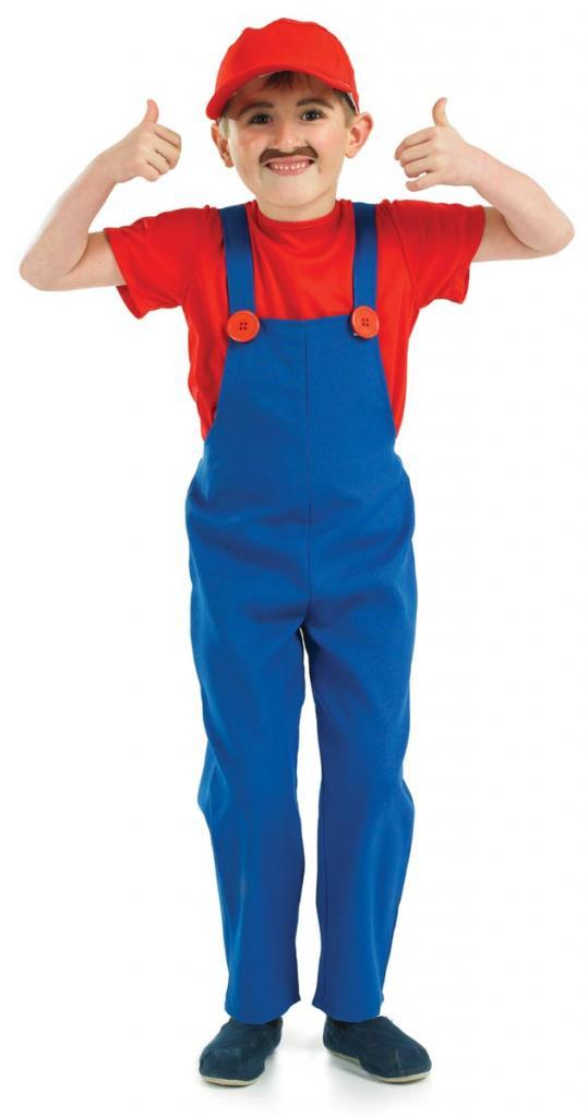 Red Plumbers Mate Costume - Childrens Costumes and Fancy Dress