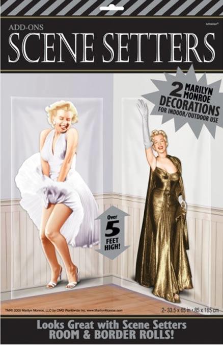 Marilyn Monroe Scene Setter Add-Ons - Hollywood Decoratioons