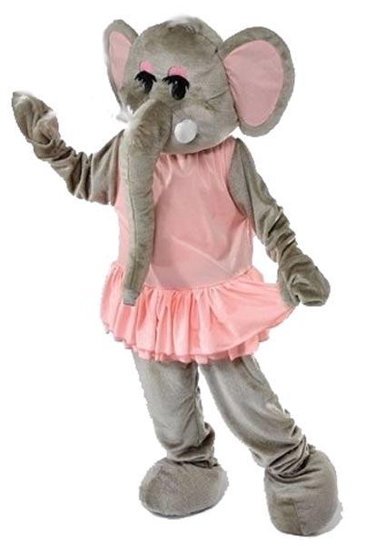 Elephant Adult Mascot Fancy Dress Costume by Bristol Novelties AC891 available here at Karnival Costumes online party shop