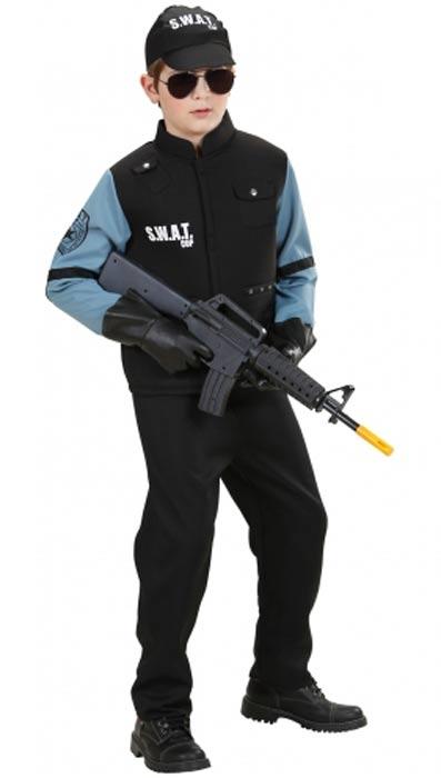 SWAT Police Costume - Childrens Costumes and Boys Fancy Dress