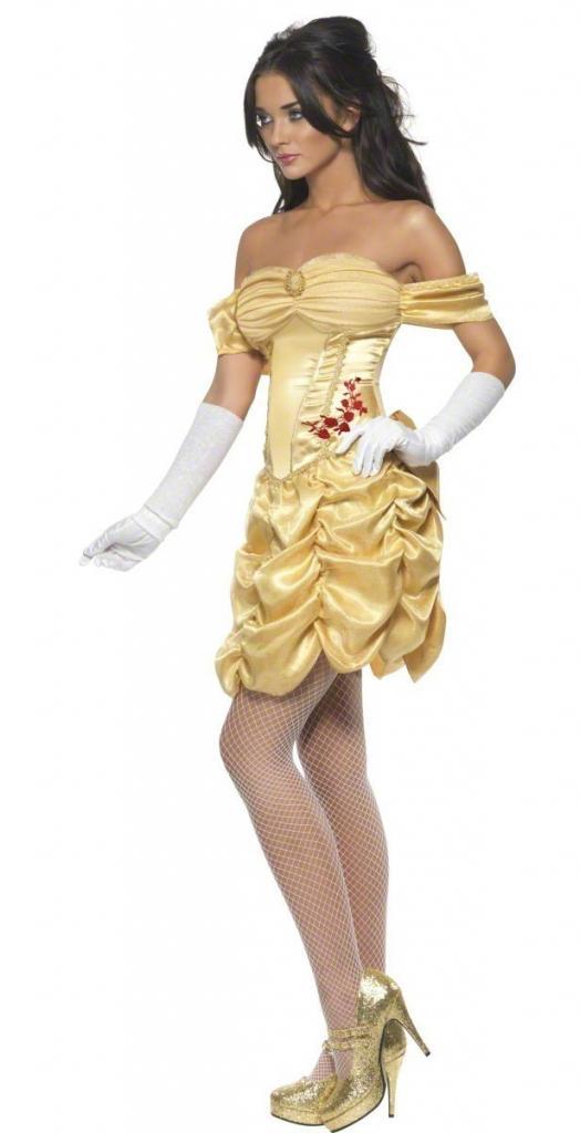 Fever Golden Princess Costume Gold Adult