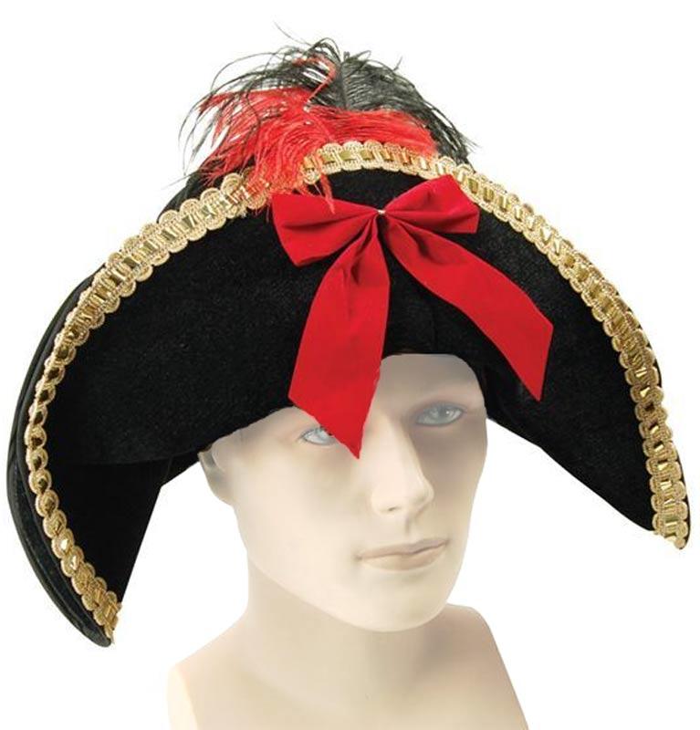 Pirate Lady Hat by Bristol Novelties BH450 available from a collection of Pirates costume Hats here at Karnival Costumes online party shop