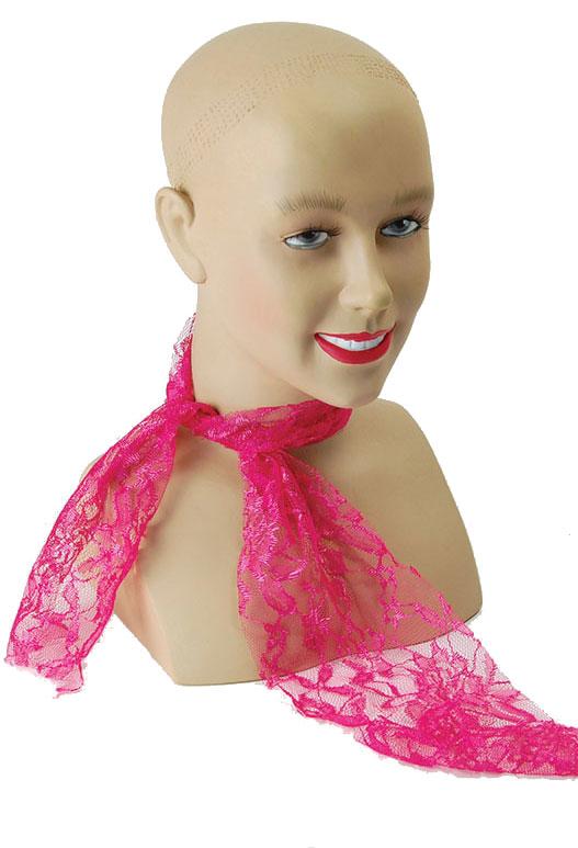 80s Accessories Neon Scarf in Pink Karnival Costumes