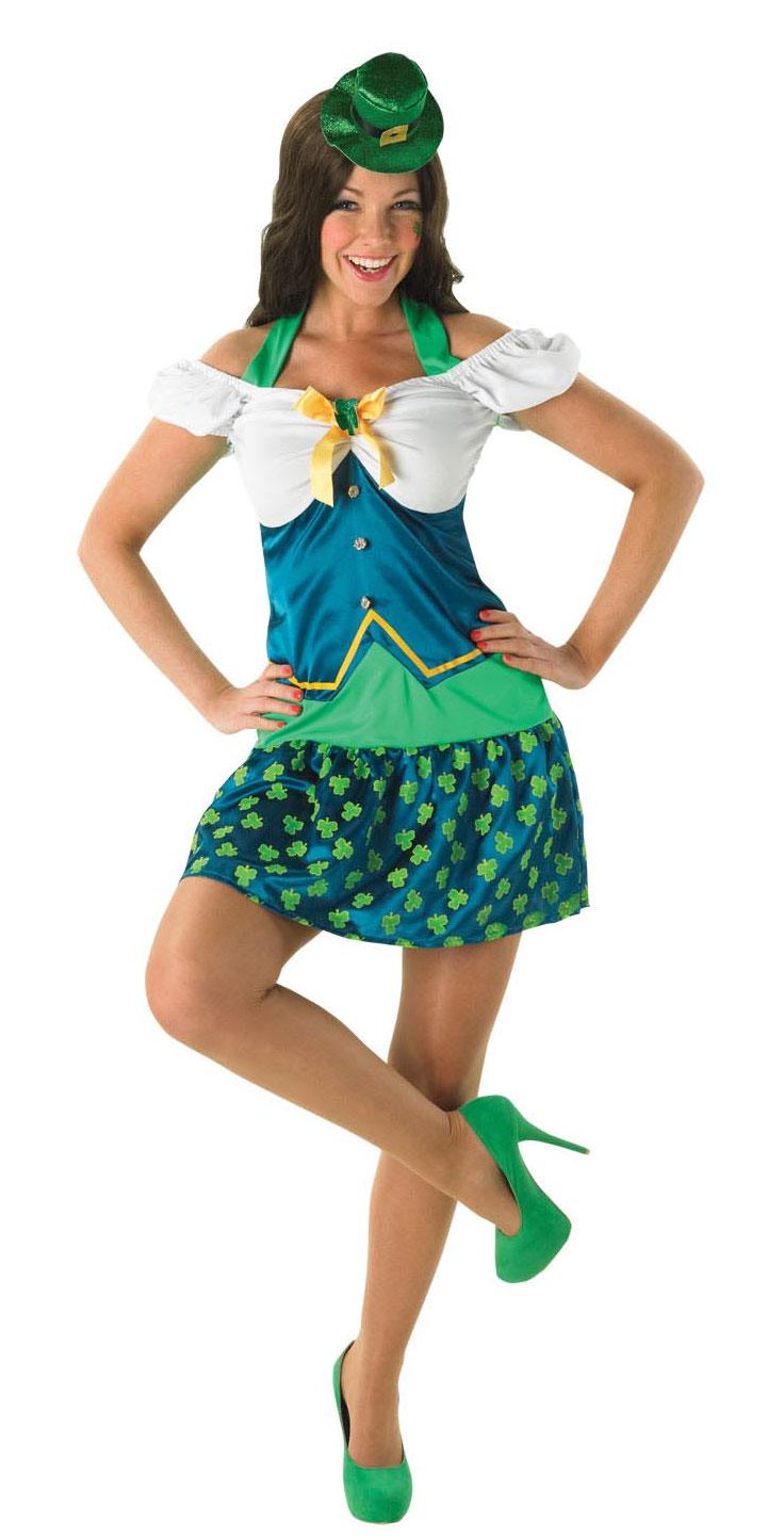 Miss Leprechaun Costume for Adults By Rubies 880642 - From a selection of Irish Fancy Dress Costumes available here at Karnival Costumes online party shop