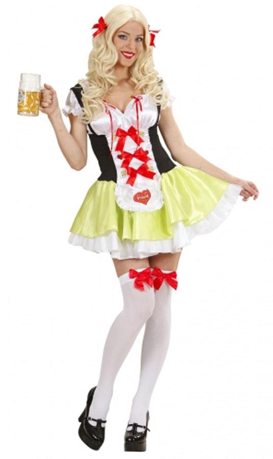 Bavarian Beer Girl Costume - Oktoberfest Dirndl