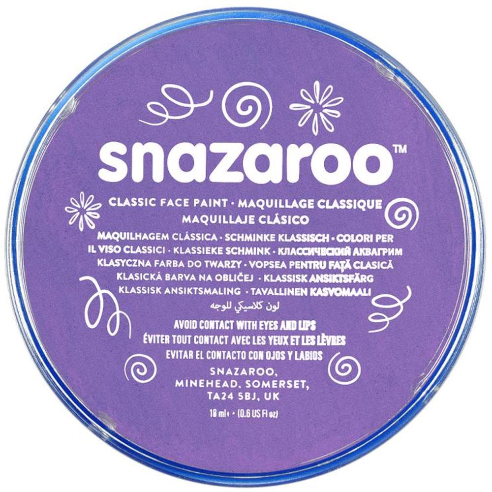 Lilac Face and Body Paint 18,l by Snazaroo 1118877 available here at Karnival Costumes online party shop