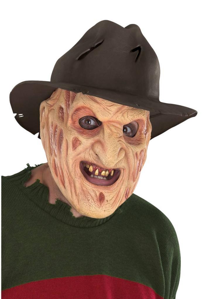 Freddy Krueger Mask in Latex Foam from a collection of A Nightmare on Elm Street costume accessories at Karnival Costumes