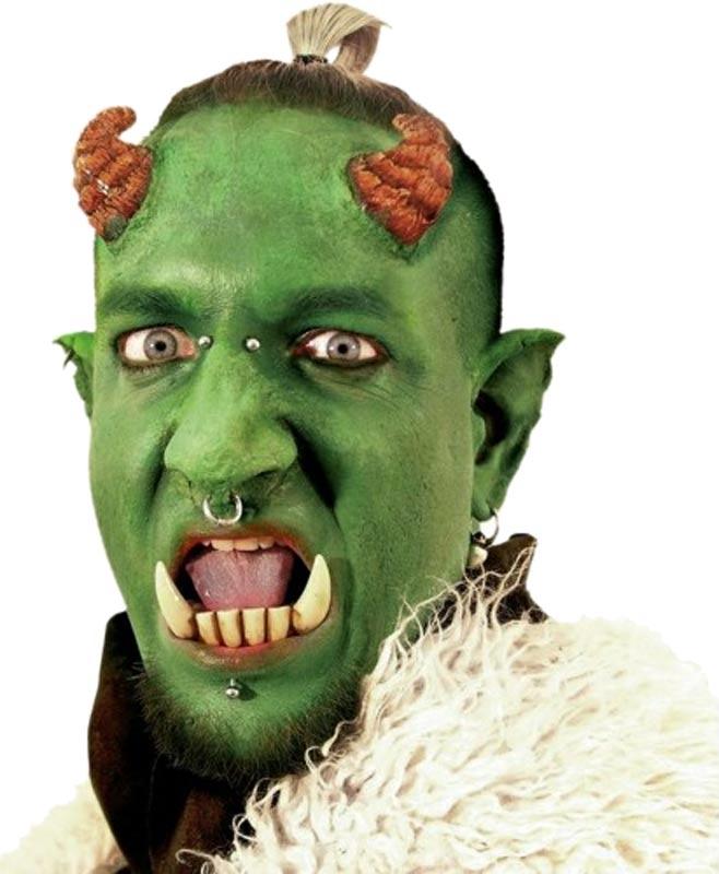 Theatrical and Movie Quality Latex Troll Horns from a massive collection of Halloween Make-Up Effects at Karnival Costumes your dress up specialists