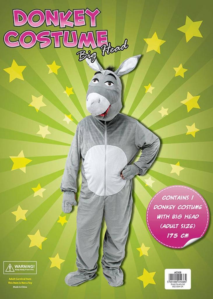 Packaging Shot for the Donkey Fancy Dress Costume at Karnival Costumes