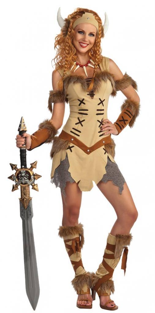 Viking Princess Fancy Dress Costume for Women from a collection of historical fancy dress at Karnival Costumes www.karnival-house.co.uk