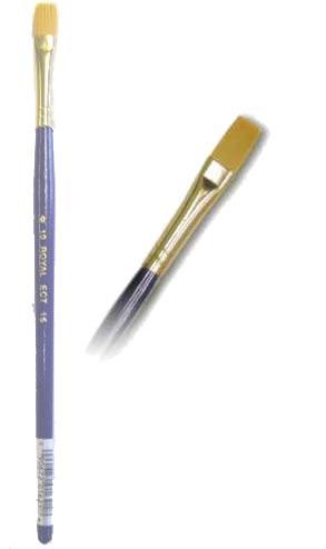 Face Painting Royal and Langnickel ECT Gold Taklon Shader #10 Makeup Brush from Karnival Costumes online party shop