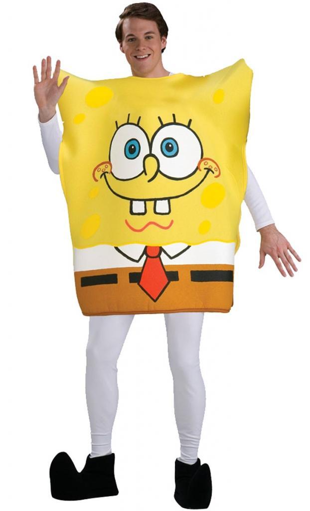 Nickelodeons Spongebob Squarepants Adult Fancy Dress Costume from Karnival Costumes