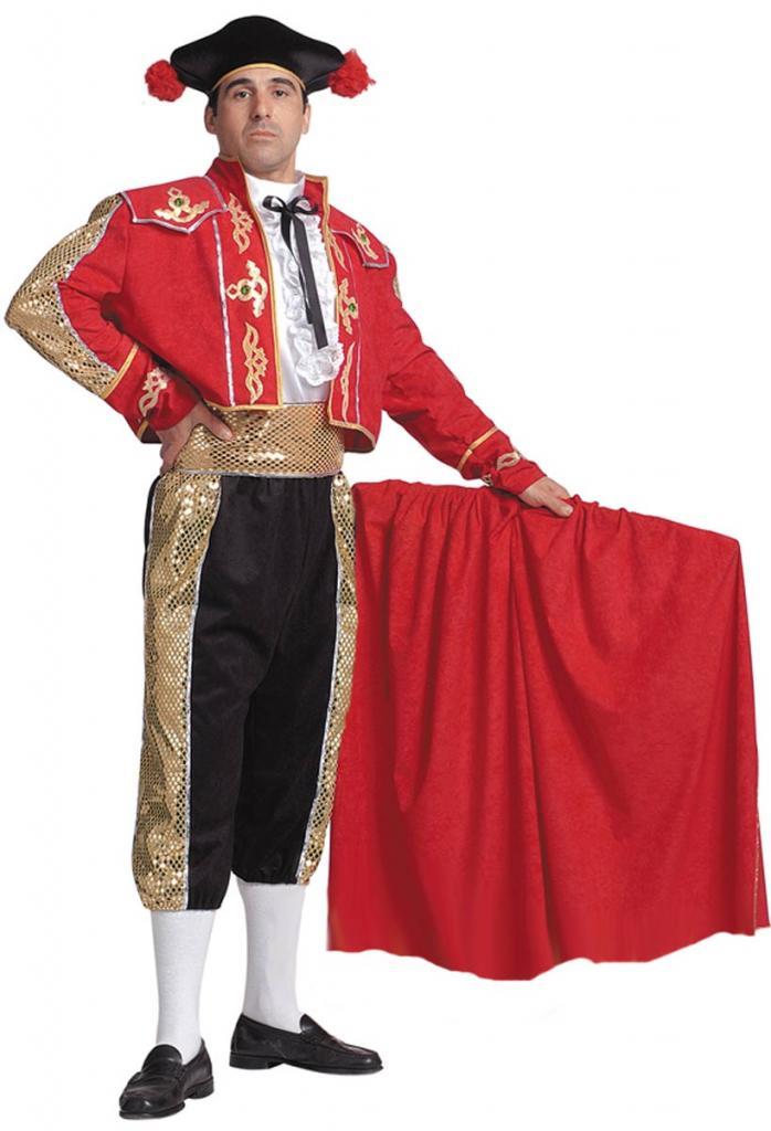 Super deluxe Toreador Fancy Dress Costume for adults from Karnival Costumes