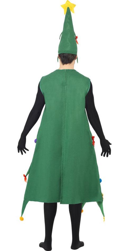 One-size Deluxe Christmas Tree Costume for Adults item: 33301. Affordable fun from Karnival Costumes online Christmas party shop
