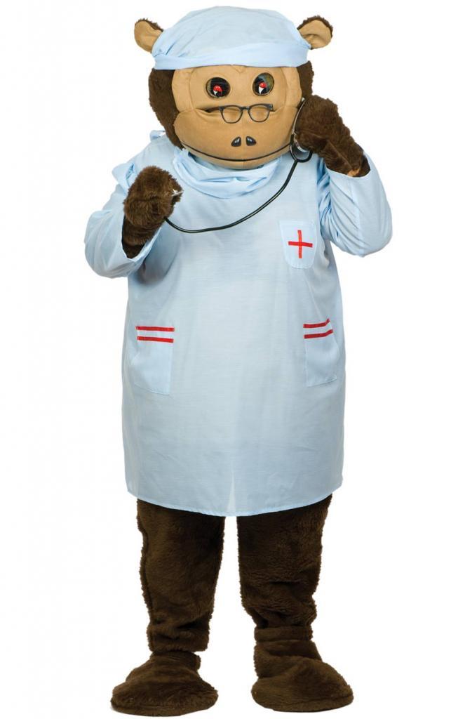 Doctor Fancy Dress for Mascot Costume by Stamco 145013 and available from Karnival Costumes