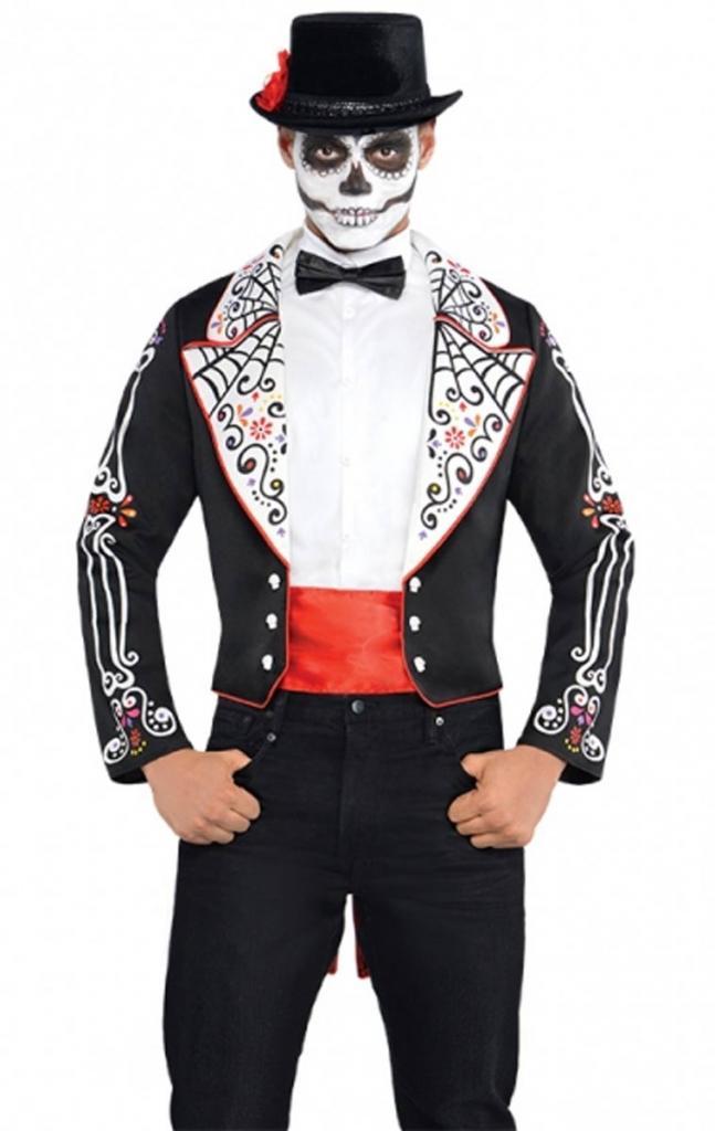 Dia de los Muertos Costume for Men from Amscan 843933 available at Karnival Costumes online party shop