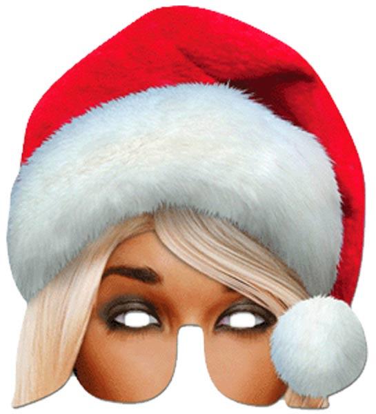 Mrs Santa Mask by Mask-arade MRS001 and available from Karnival Costumes