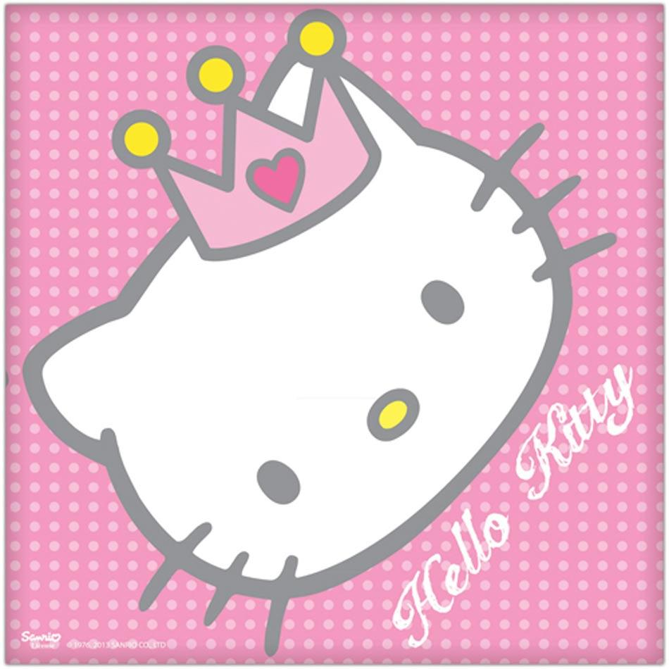 Pack 16x Hello Kitty Paper Napkins by Gemma International 204100 and available here at Karnival Costumes online party shop