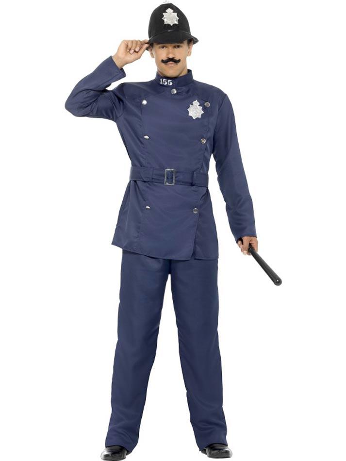 London Bobby Costume Policeman Fancy Dress Costume by Smiffy 45626 available here at Karnival Costumes online party shop