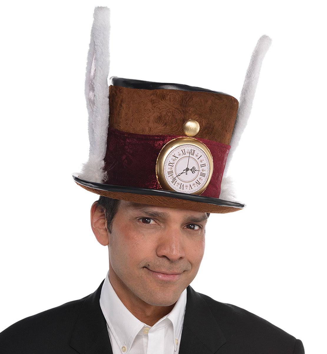 Deluxe Mad Hatter Hat by Amscan 845559 available here at Karnival Costumes online party shop