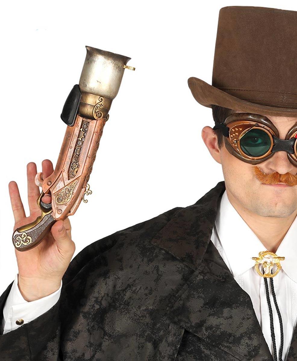 Steampunk Big Gun 33cm by Guirca 17497 available here at Karnival Costumes online party shop