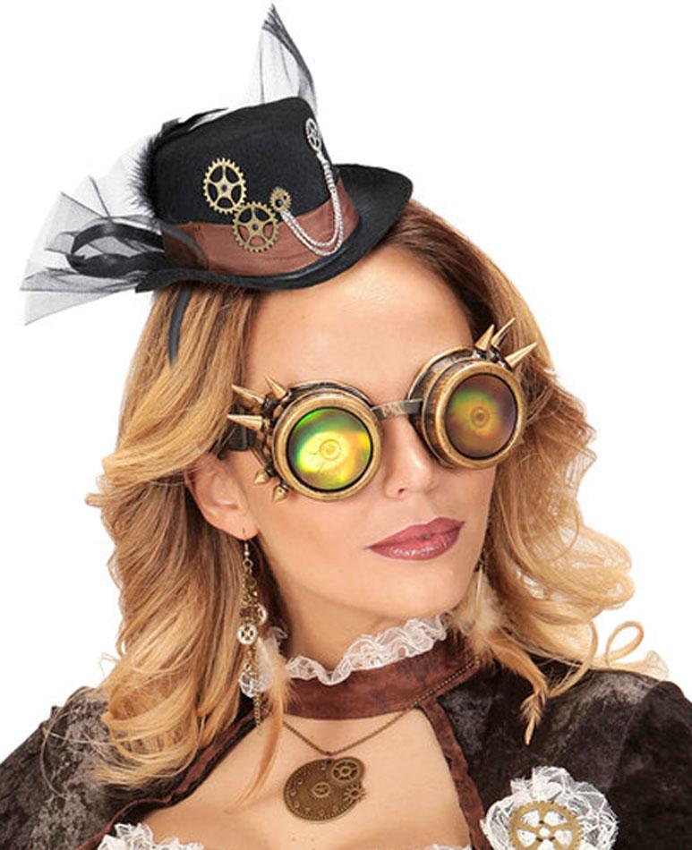 Steampunk Mini Tall Top Hat main image 1